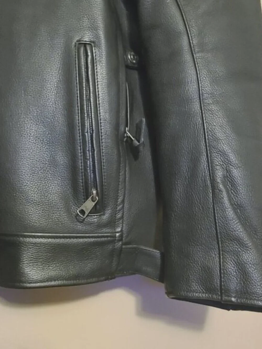 Harley-Davidson Vanocker Waterproof H-D Triple Vent System Leather Jacket (2XL)